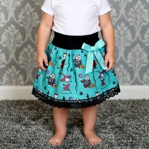 Nightmare‎ Before Christmas Girls Skirt. Handmade